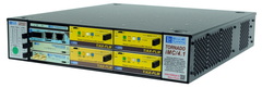 Тестовая модульная система TORNADO-iMTCA/Tpt в шасси TORNADO-iMC/4.1 стандарта iMTCA с 4-мя тестовыми AMC модулями T/AX-PLM для определения внутреннего термо-мощностного баланса шасси в реальных условиях эксплуатации